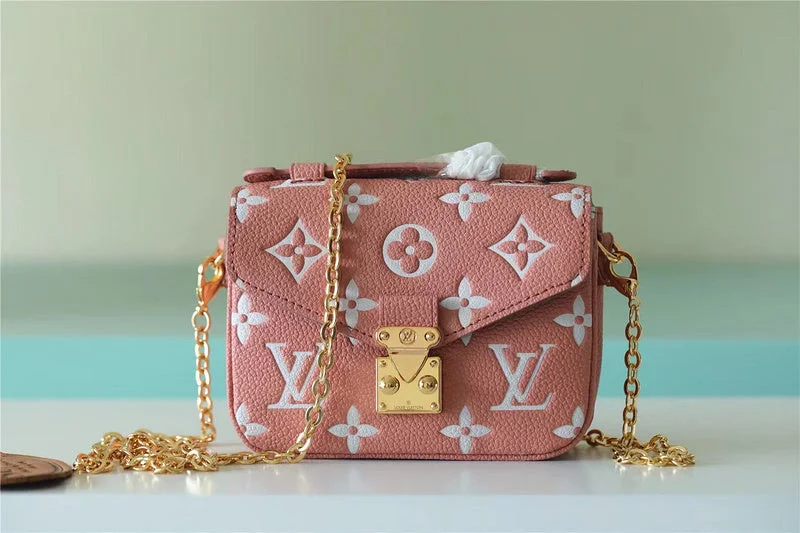 Louis Vuitton bags with a snap - button closure and a decorative charm for styleBC - LOUIS VUITTON BAGS - 6609