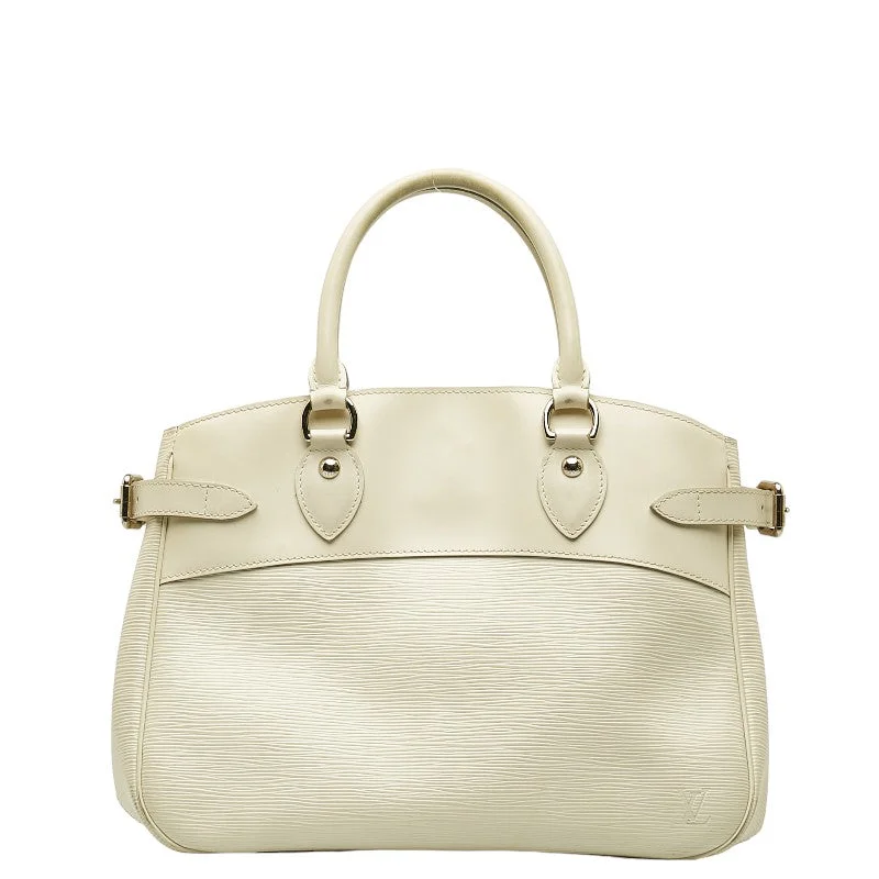 Louis Vuitton bags with a front - zip pocket for small items like keysLouis Vuitton Louis Vuitton Epic M5926J Handbag Leather Ivory White