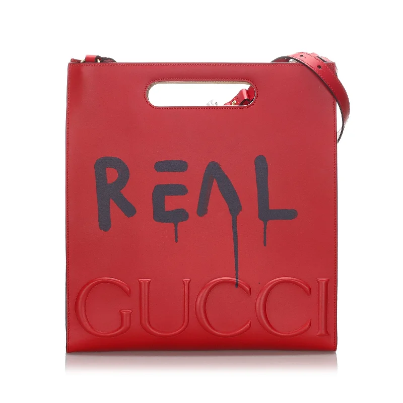 Best bags for photographersGucci Red Calf Leather GucciGhost Tote Italy