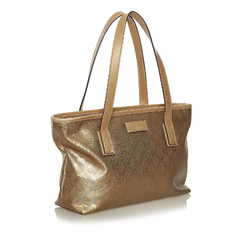 Eco-friendly tote bags for shoppingGucci GG Imprime Tote (SHG-DiwpGQ)