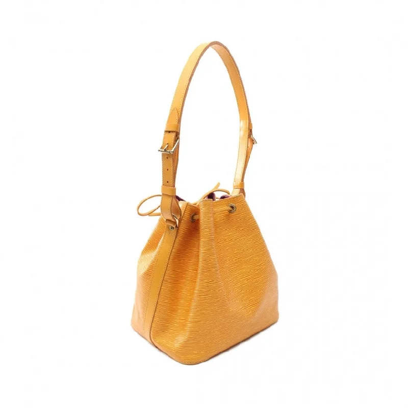 Louis Vuitton Petite Malle bags with a hard - shell structure for uniquenessLouis Vuitton Tassil Epi Leather Neonoe Bucket Bag,Yellow