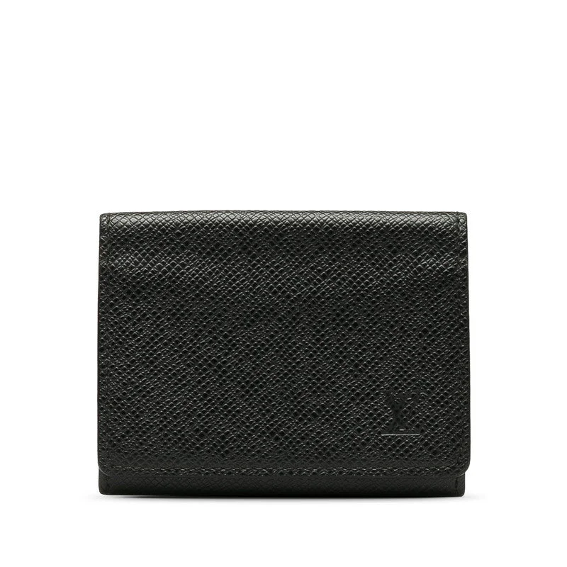 Louis Vuitton bags with a front - zip pocket for small items like keysLouis Vuitton M30922 Noir Black Leather Mens Louis Vuitton