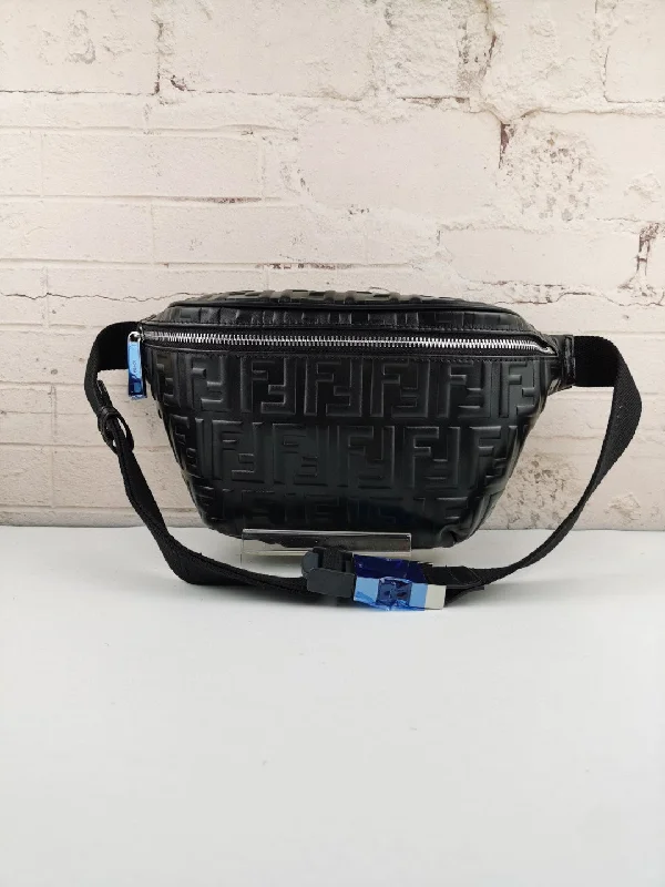 Fendi bags with a detachable tablet holder for using tablets on the goFendi Belt Bag Black For Men, Men’s Bags 18.1in/46cm