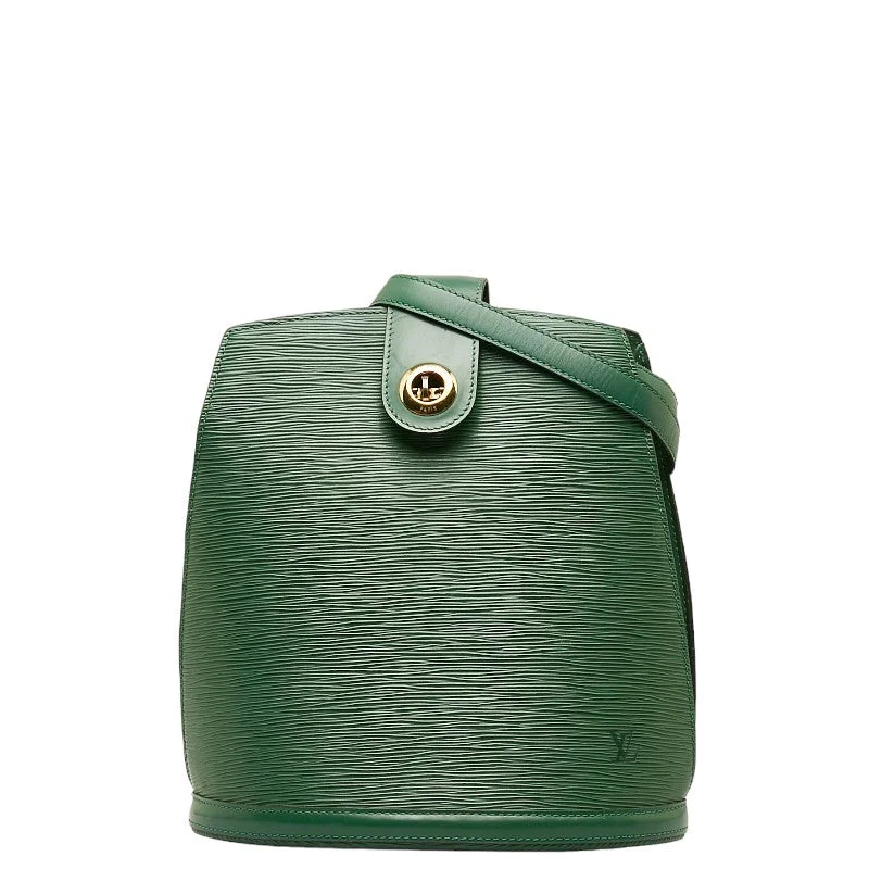 Louis Vuitton Twist bags with a crystal - embellished LV - turnlockLouis Vuitton Louis Vuitton Epic M52254 Shoulder Bag Leather Borneo Green