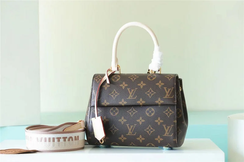 Louis Vuitton tote bags with a printed LV logo on the front for brand visibilityBC - LOUIS VUITTON BAGS - 6455