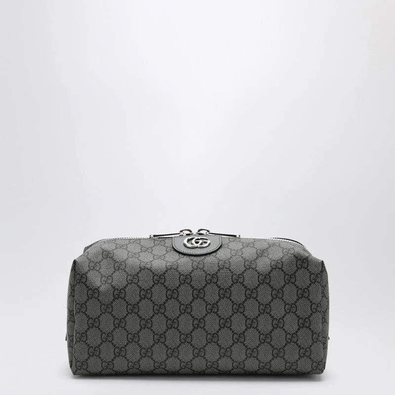 Luxury bags with exotic skinsGucci Gg Supreme Fabric Ophidia Beauty Grey/Black Men