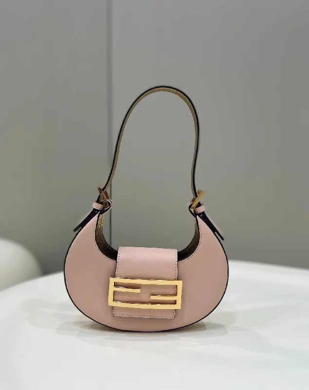 Fendi backpacks with a built - in rain cover for protection in wet weatherFendi Cookie Pale Pink