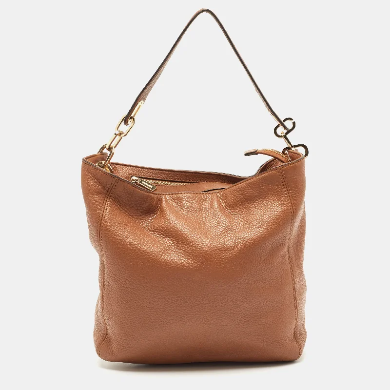 Michael Michael Kors Bags for fashion weeks to showcase the latest trendsBrown Leather Fulton Hobo