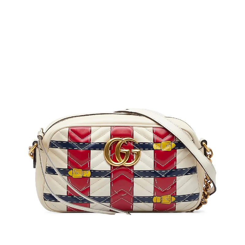 Art - Inspired Celine Bags for Art LoversWhite Gucci GG Marmont Crossbody