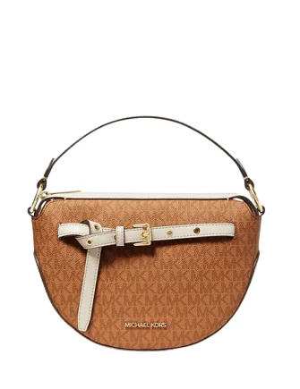 Michael Michael Kors Bags for camping trips with a water - resistant and rugged designMichael Michael Kors Emilia Medium Logo Shoulder Bag