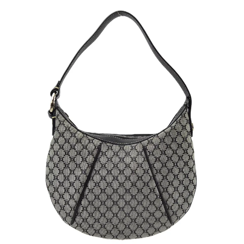 Pattern - Mixing Celine Bags for a Trendy and Edgy LookCeline Gray Macadam Hobo Handbag