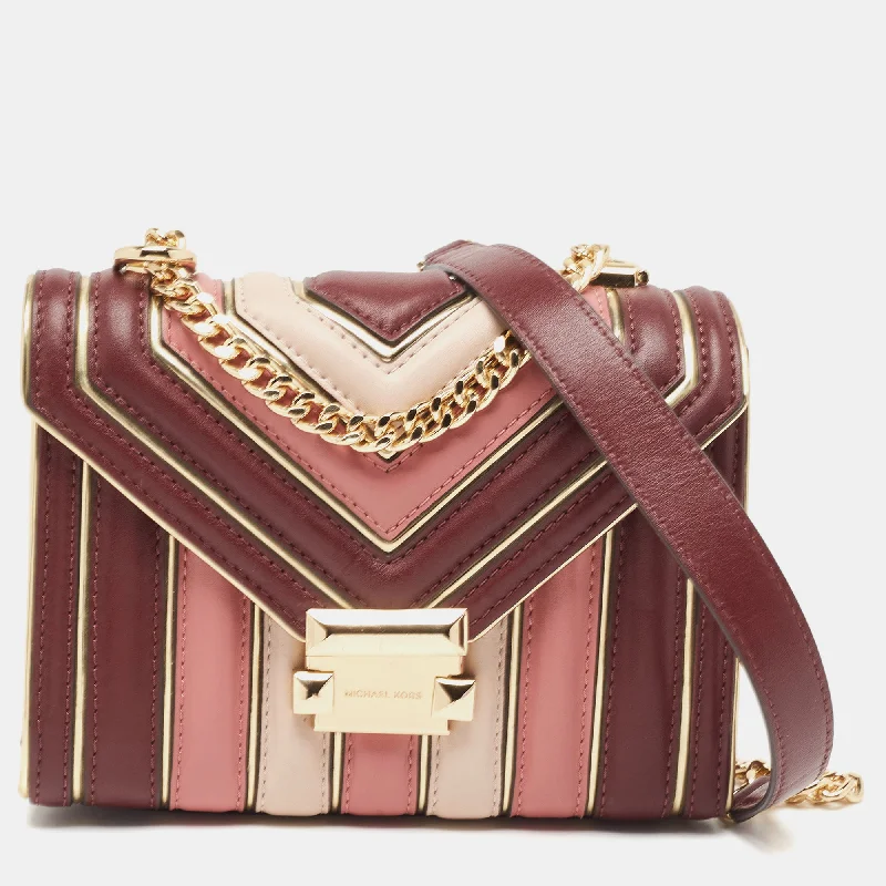 Michael Michael Kors Bags for historical reenactments in an appropriate period - style designMulticolor Quilted Leather Whitney Shoulder Bag