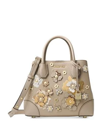 Michael Michael Kors Bags for job fairs to make a memorable impressionMichael Michael Kors Mercer Gallery Small Floral Embellished Satchel