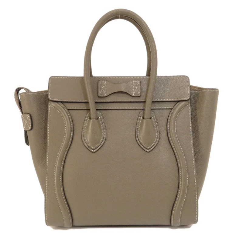 Metallic Celine Bags for a Statement - Making LookCeline Luggage Micro Handbag Calf Ladies