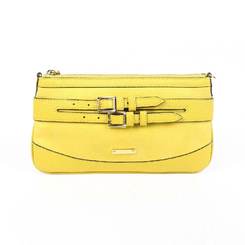 Color - Blocked Burberry Bags for a Bold StatementBurberry Bag Bridle Peyton Yellow Leather Crossbody