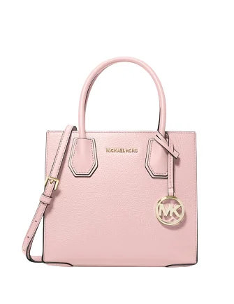 pastel pink Michael Michael Kors Bags for spring and summerMichael Michael Kors Mercer Medium Pebbled Leather Crossbody Bag