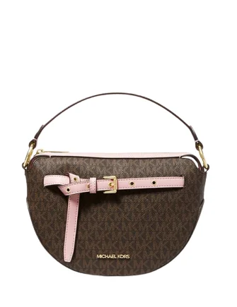 Michael Michael Kors Bags for solo travelers for a sense of luxury on the goMichael Michael Kors Emilia Medium Logo Shoulder Bag