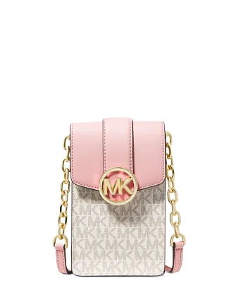 Michael Michael Kors Bags with monogrammed patterns for a personalized feelMichael Michael Kors Carmen Small Logo Smartphone Crossbody Bag