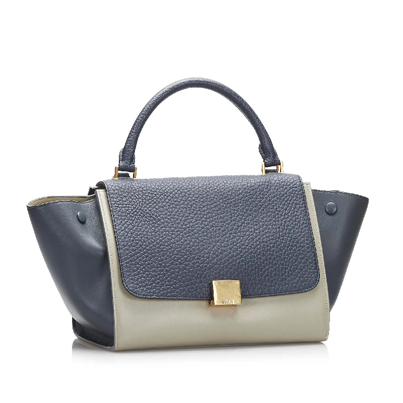 Oversized Celine Bags for a Fashionable and Practical StatementCeline Trapeze Bicolor (SHG-vC36Kj)