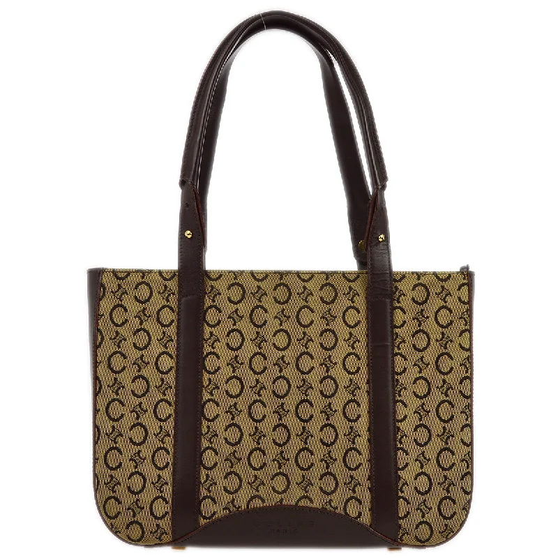 Kids' Sized Celine - Inspired Bags for Young Fashion LoversCeline Brown C Macadam Tote Handbag