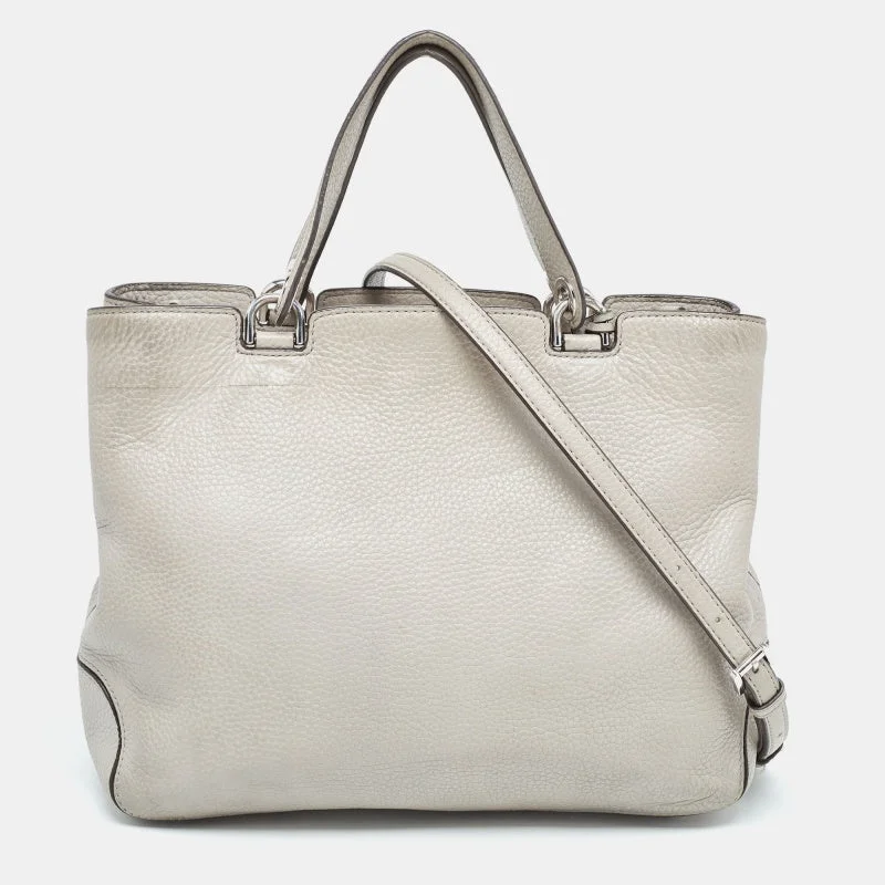 Michael Michael Kors Bags for movie nights with a practical sizeGrey Leather Anabelle Tote