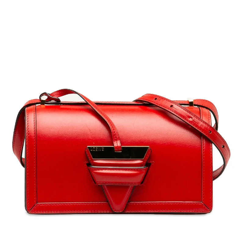 Limited Edition Celine Bags for Fashion CollectorsRed LOEWE Barcelona Crossbody Bag