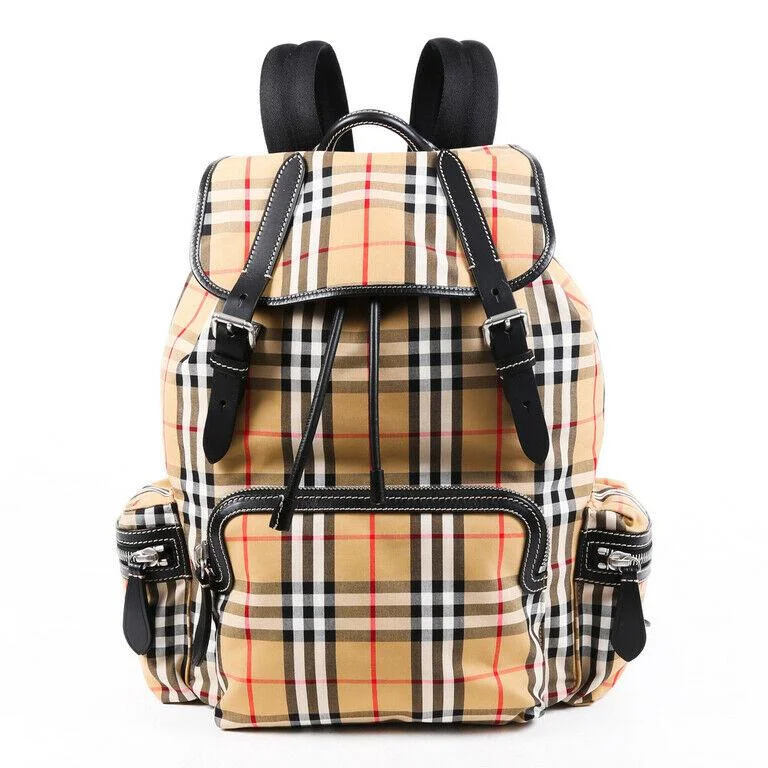 Metallic Finish Burberry Bags for a Glam LookBurberry Backpack Sailing Rucksack Vintage Check Canvas