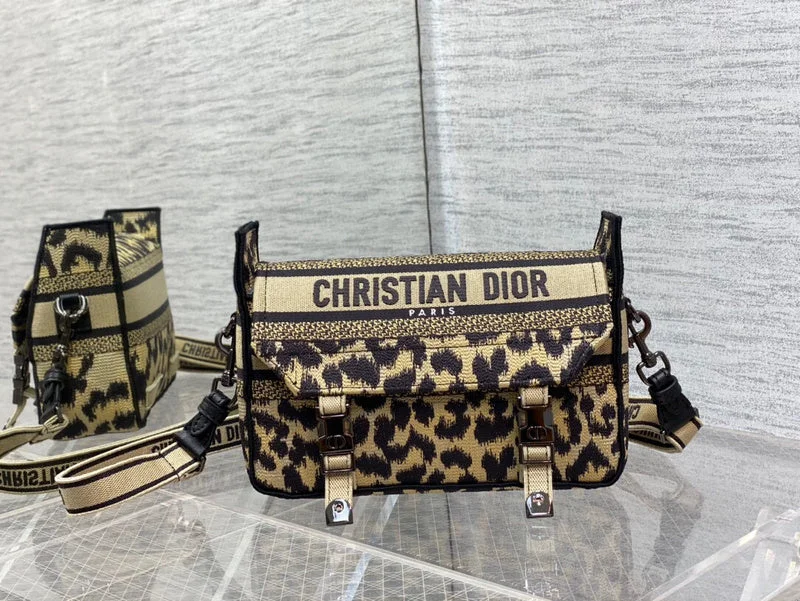 Christian Dior handbags with a snap - button closure and a decorative buckleDior Bag