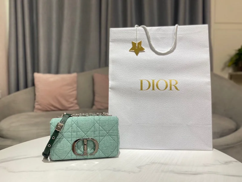 Christian Dior handbags with a snap - button closure and a decorative buckleDior Bag