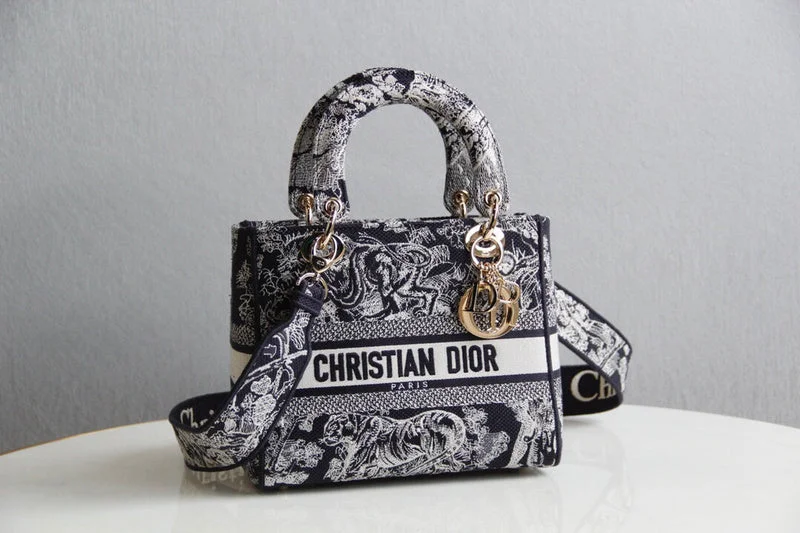 Christian Dior handbags with a back - pocket for quick storageDior Bag