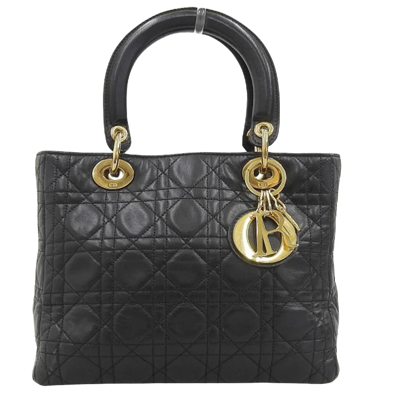 Christian Dior bags with a quilted pattern and gold - toned hardwareDior Lady Dior Handbag