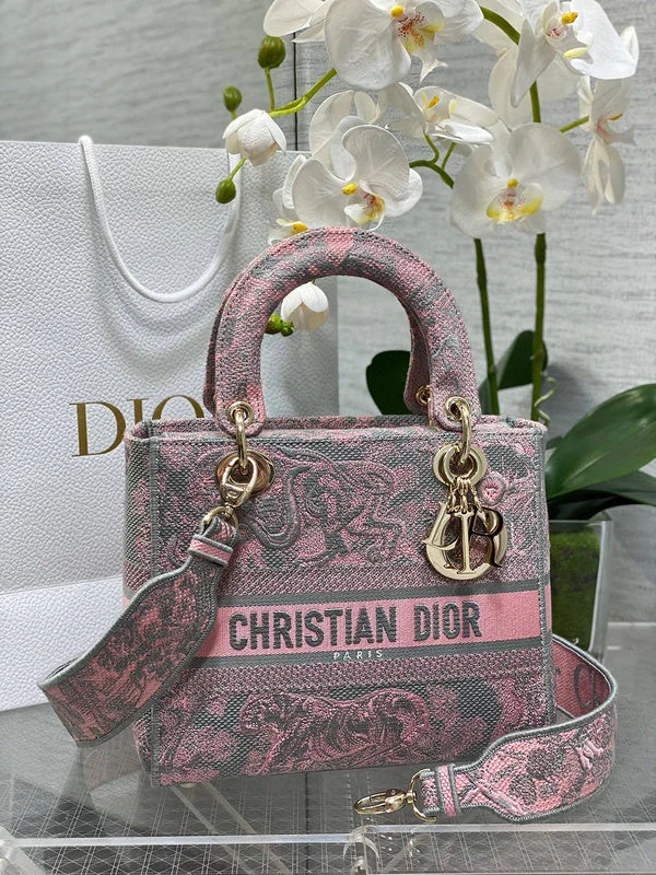 Stylish Christian Dior shoulder bags with a tassel - adorned zippermakbags - Dior Bags - 694